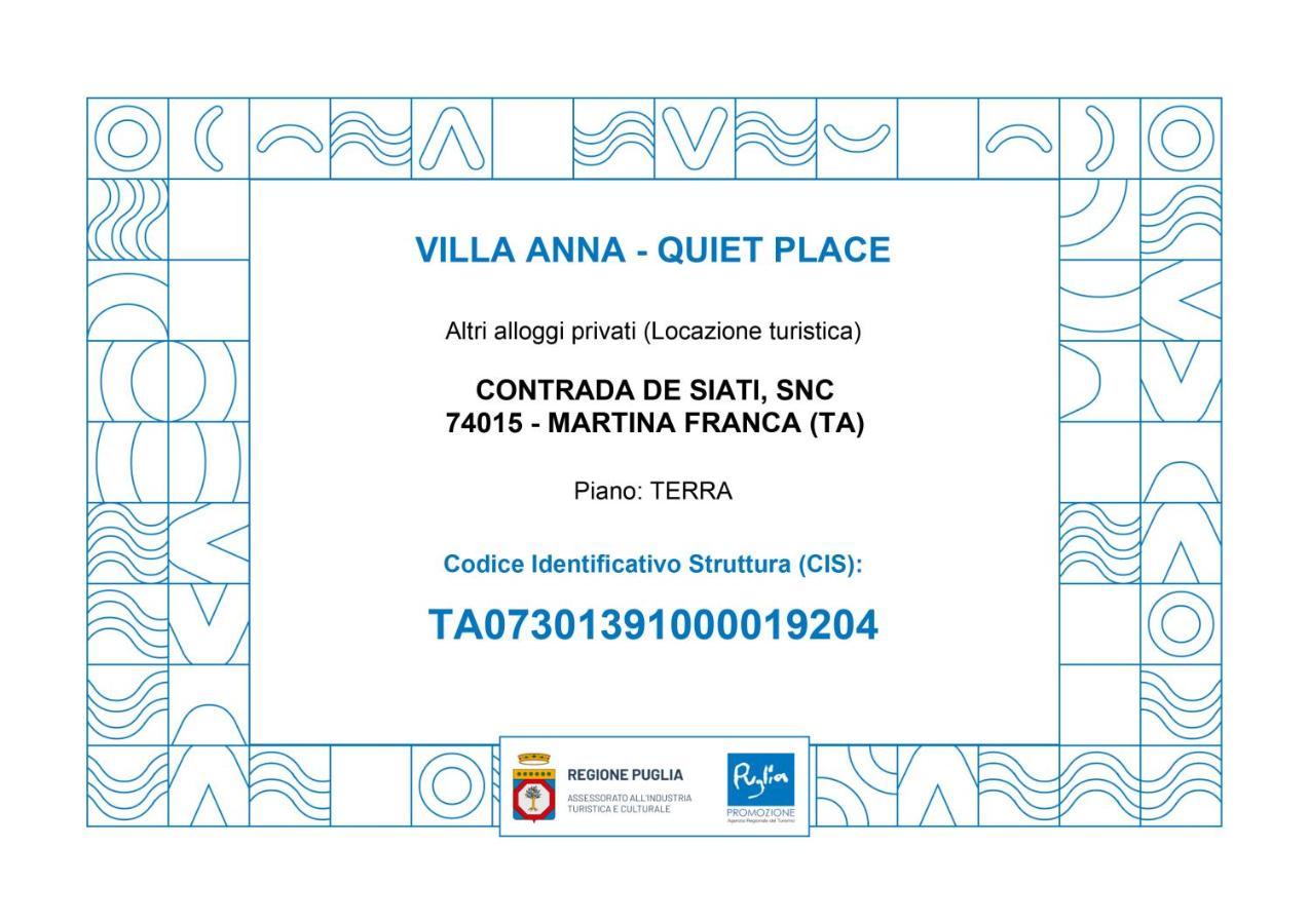 Silent Place Martina Franca Exterior foto